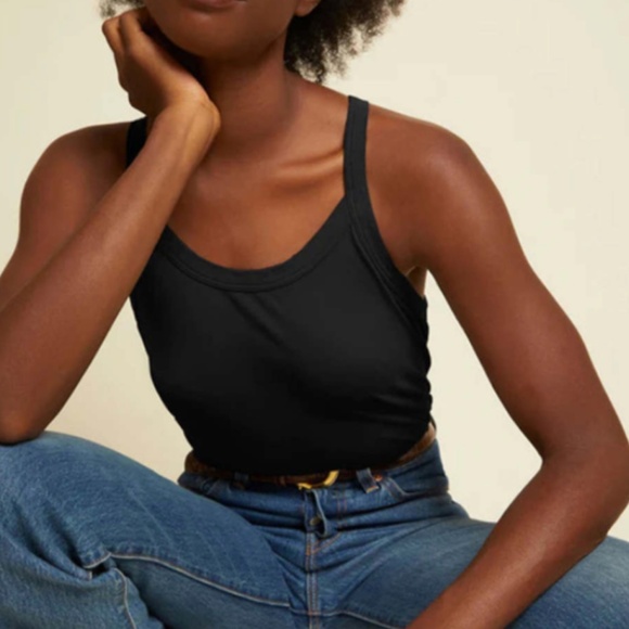 NWT Nation Los Angeles Rebecca Strappy Tank in Black Sz L | REVOLVE - Picture 1 of 9